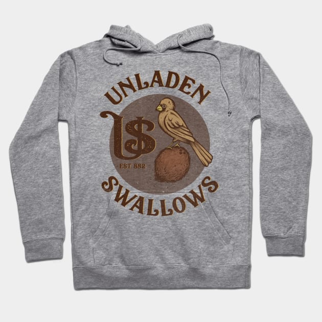 The Unladen Swallows Hoodie by kg07_shirts